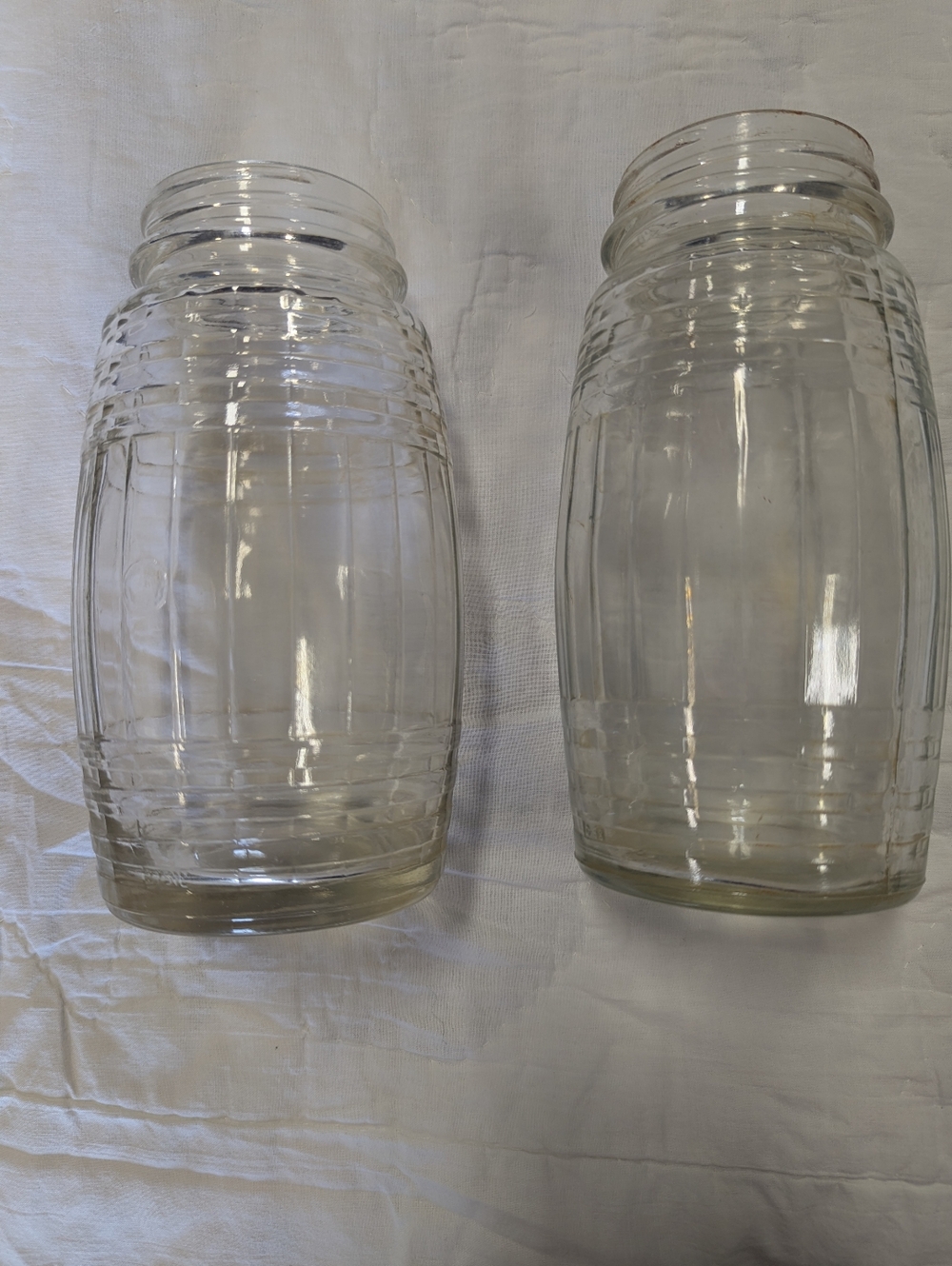Vintage Barrel Jars